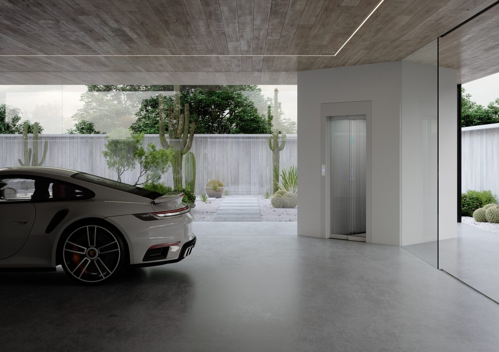 Porta scorrevole full-glass -  - Porte