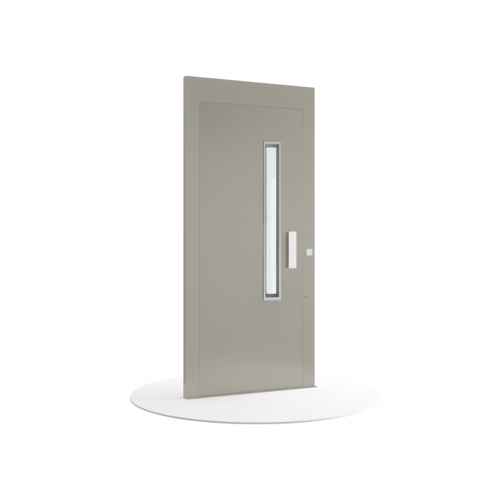 Porta a battente finestrata -  - Porte